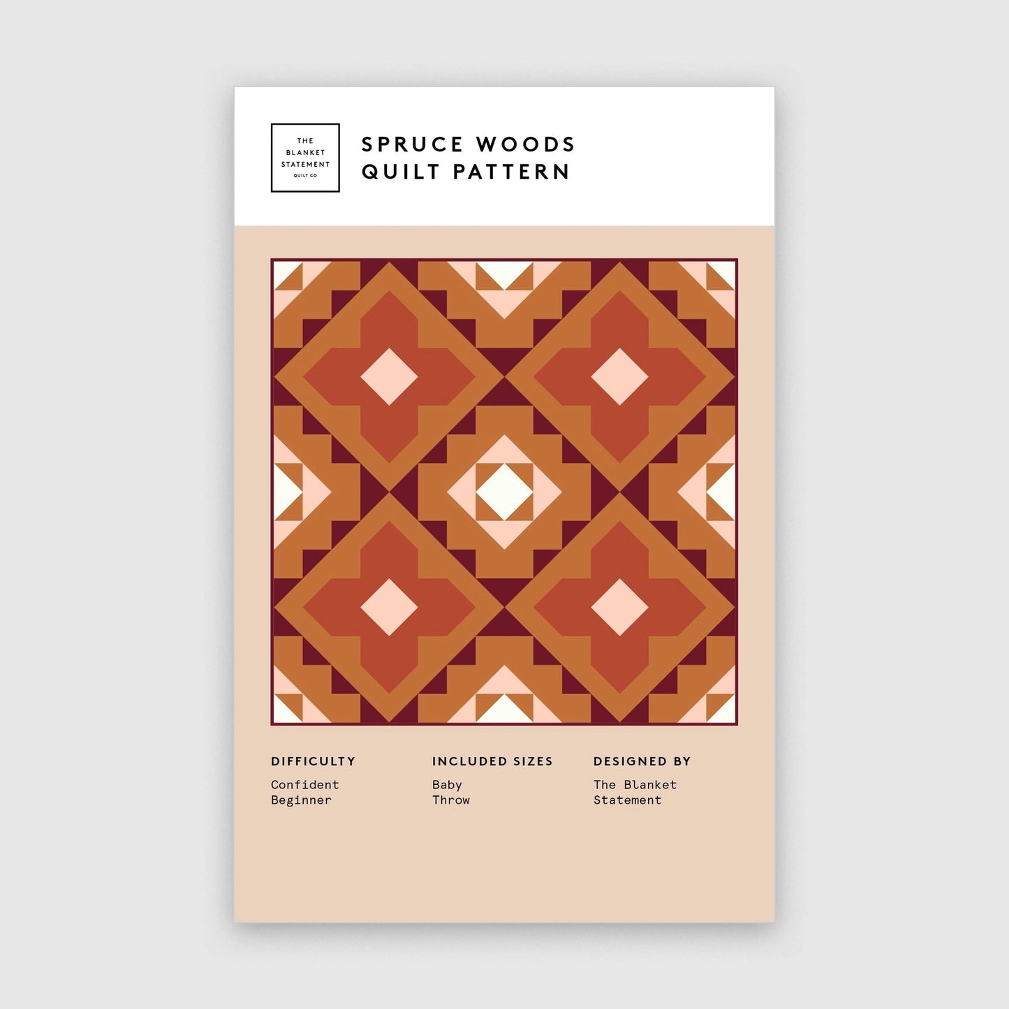 Spruce Woods Paper Pattern - The Blanket Statement Quilt Co. - Simplifi Fabric