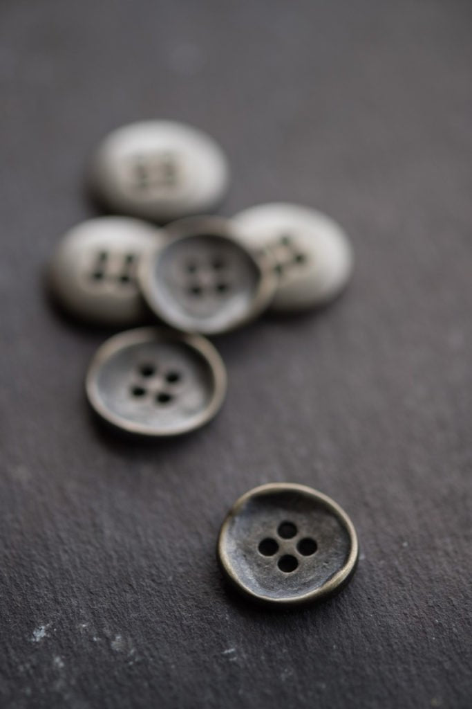 Stamped - Metal Button - Merchant & Mills - 15mm & 20mm - Simplifi Fabric