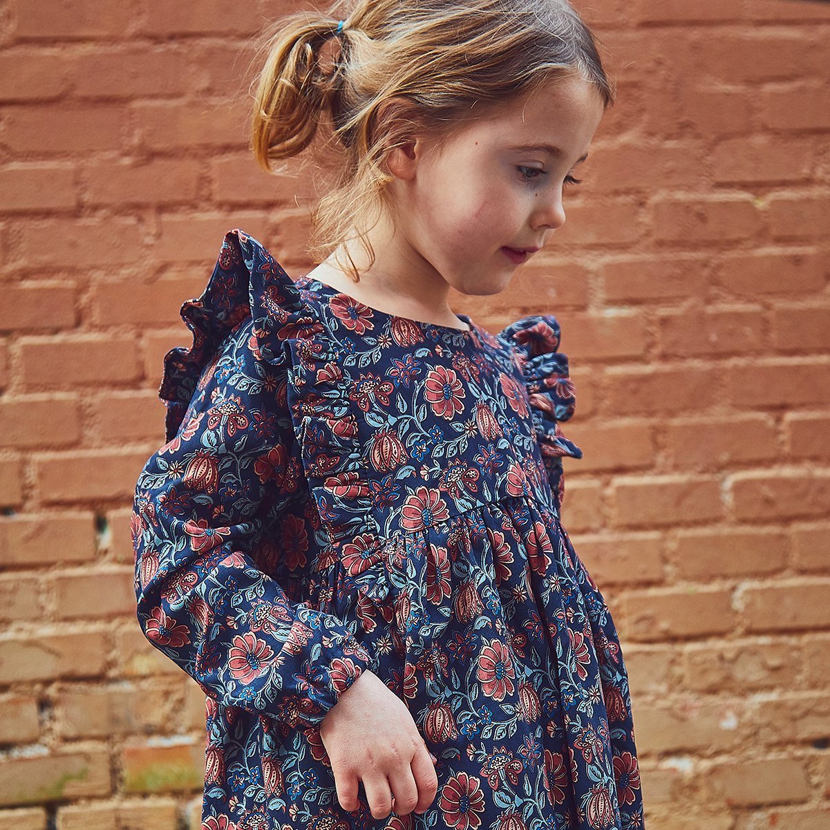 Stella Blouse or Dress Sewing Pattern - Girls 3/12Y - Ikatee - Simplifi Fabric