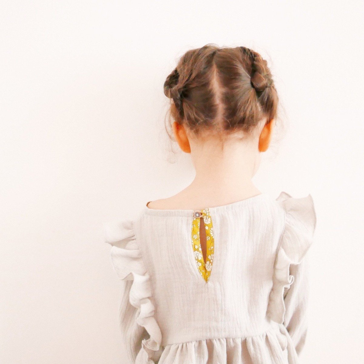 Stella Blouse or Dress Sewing Pattern - Girls 3/12Y - Ikatee - Simplifi Fabric