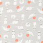 Stoats - Grey - Winter Forest by Lemonni - Cloud 9 Fabrics - Flannel - Simplifi Fabric