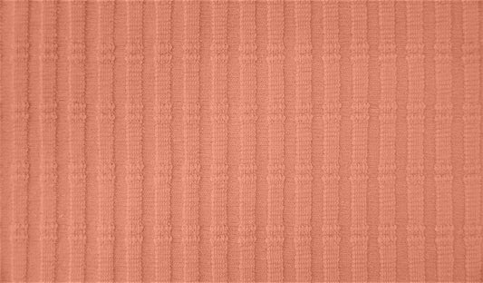 Striped Jacquard Cotton Jersey - European Import - Oeko - Tex® - Old Rose - Simplifi Fabric