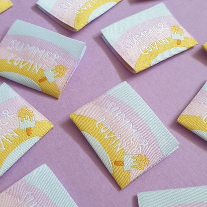 "SUMMER LOVIN'" Woven Label Pack - Sew Anonymous - Simplifi Fabric