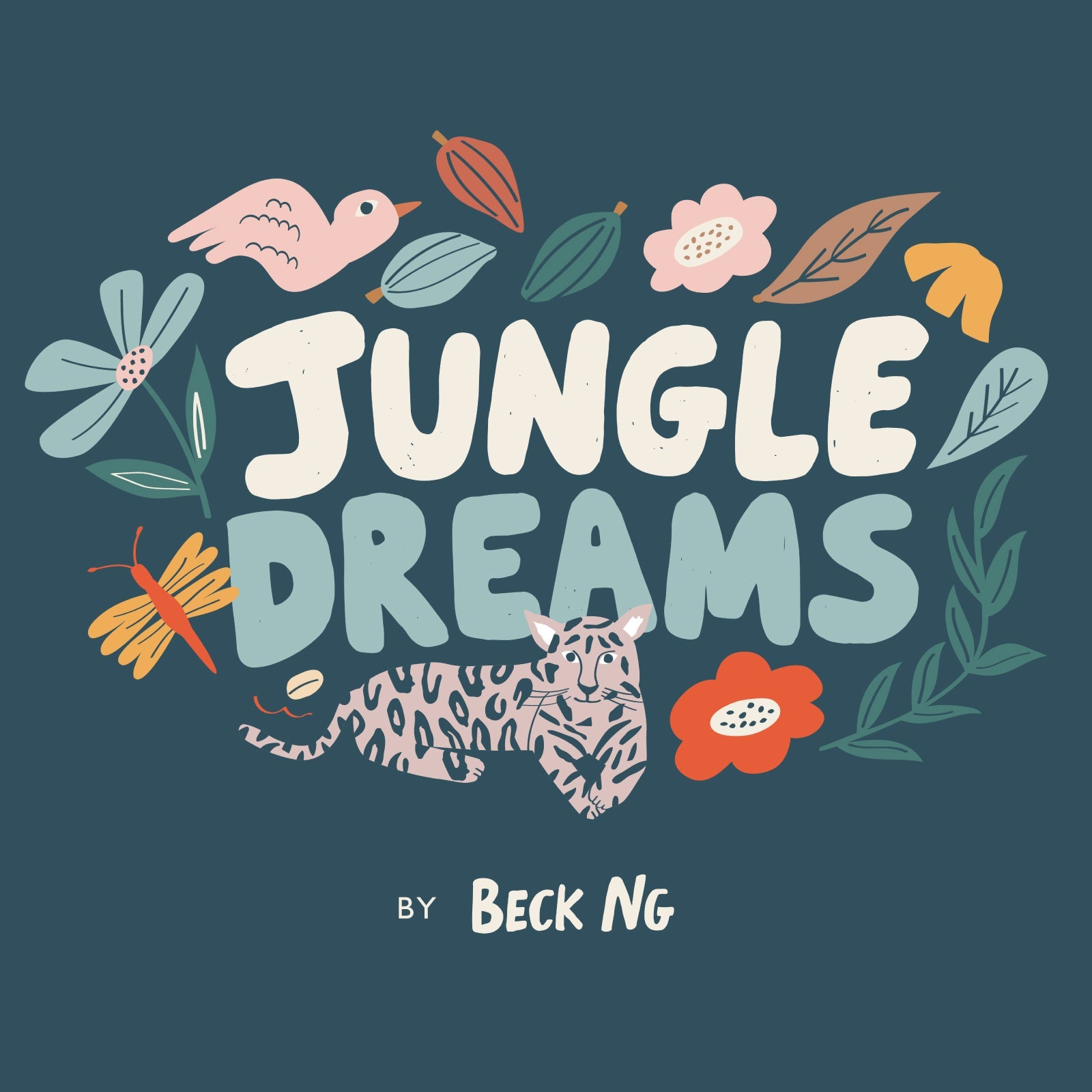 Sunset - Jungle Dreams - Beck Ng - Cloud 9 Fabrics - Poplin - Simplifi Fabric