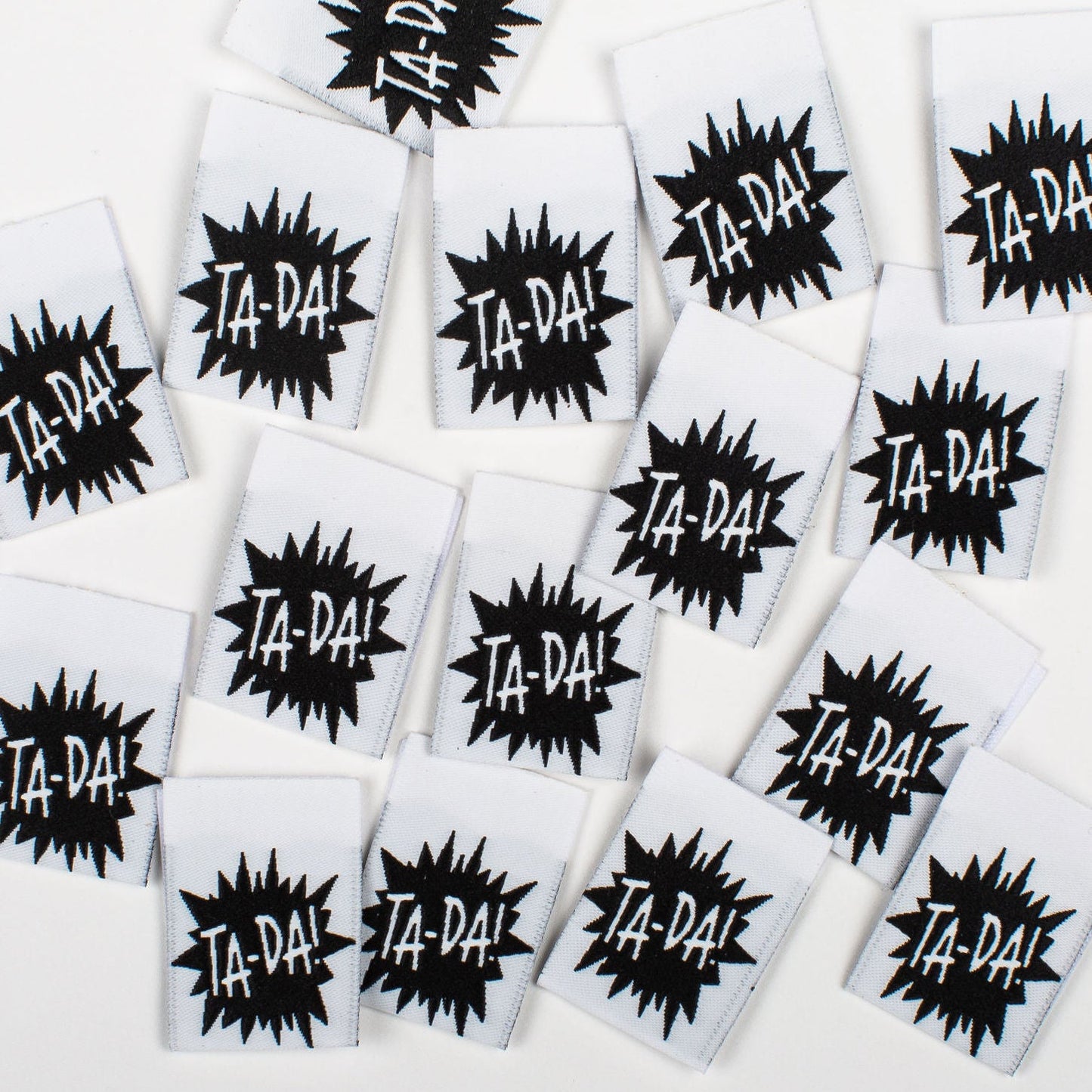 "TA - DA" Woven Label Pack - Kylie And The Machine - Simplifi Fabric