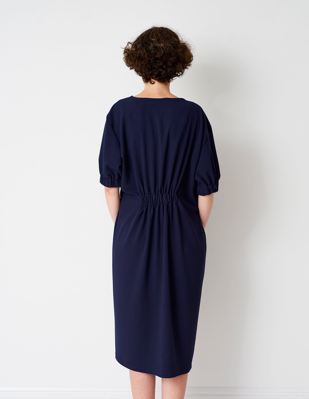 The Asymmetric Gather Dress - PDF Pattern - The Makers Atelier - Simplifi Fabric