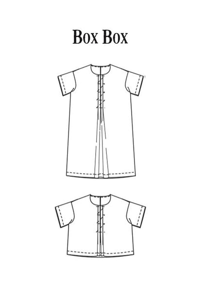 The Box Box (Top/Dress) Womens PDF Pattern - Merchant & Mills - Simplifi Fabric