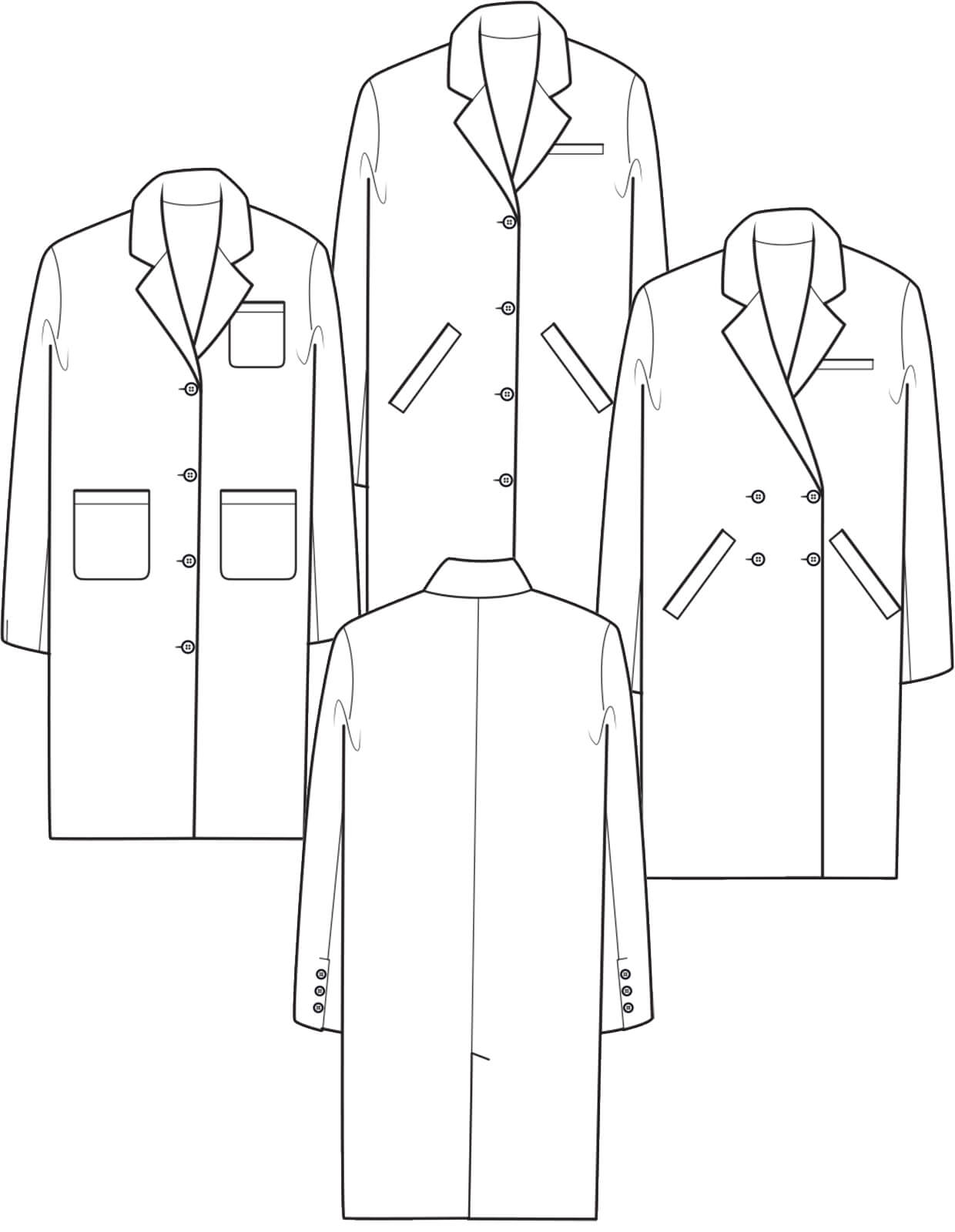 The Classic Coat - PDF Pattern - The Makers Atelier - Simplifi Fabric