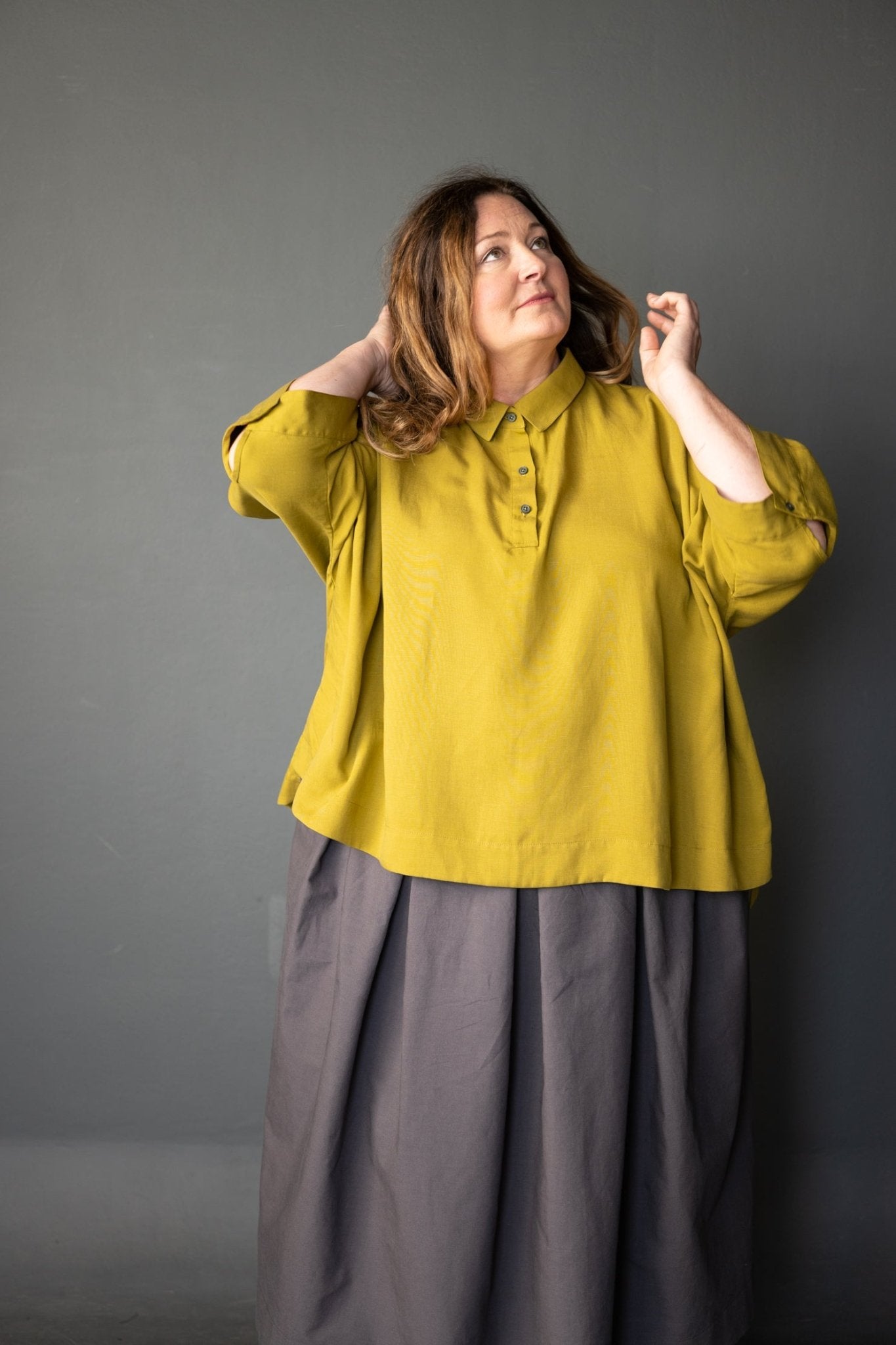 The Ellsworth Oversized Boxy Shirt Pattern - Merchant & Mills - Simplifi Fabric