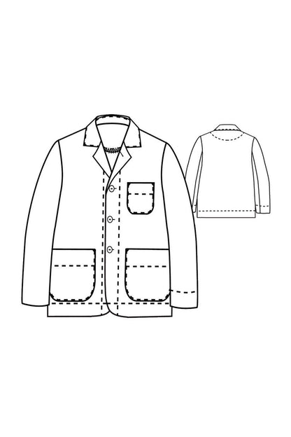 The Foreman Jacket PDF Pattern - Merchant & Mills - Simplifi Fabric