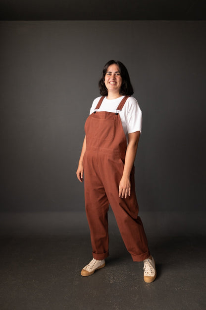 The Harlene Dungarees / Overalls PDF Pattern - Merchant & Mills - Simplifi Fabric