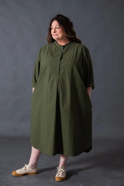 The Niven Classic Shirt Dress PDF Pattern - Merchant & Mills - Simplifi Fabric