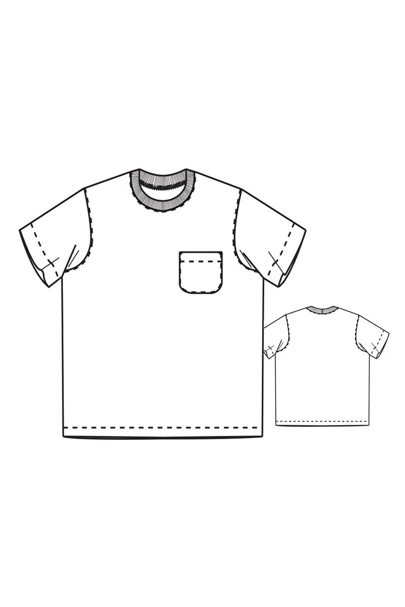 The Tee Shirt PDF Pattern - Merchant & Mills - Simplifi Fabric