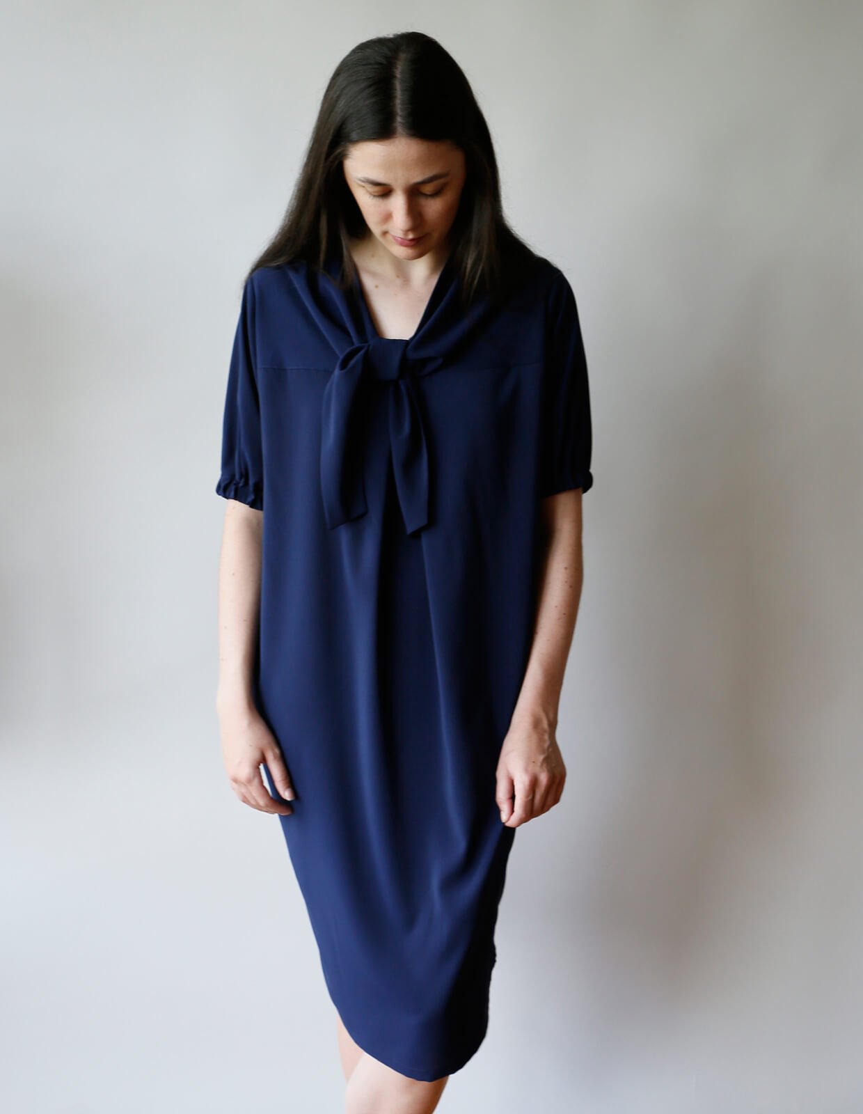 The Tie Blouse and Dress - PDF Pattern - The Makers Atelier - Simplifi Fabric