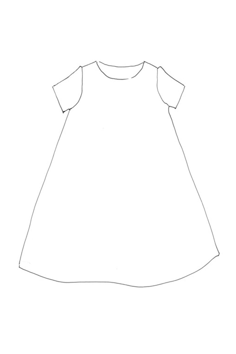 The Trapeze Dress Pattern - Merchant & Mills - Simplifi Fabric