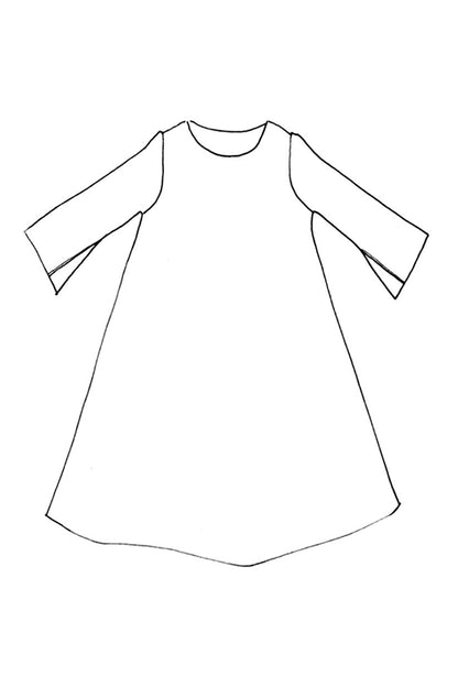 The Trapeze Dress PDF Pattern - Merchant & Mills - Simplifi Fabric