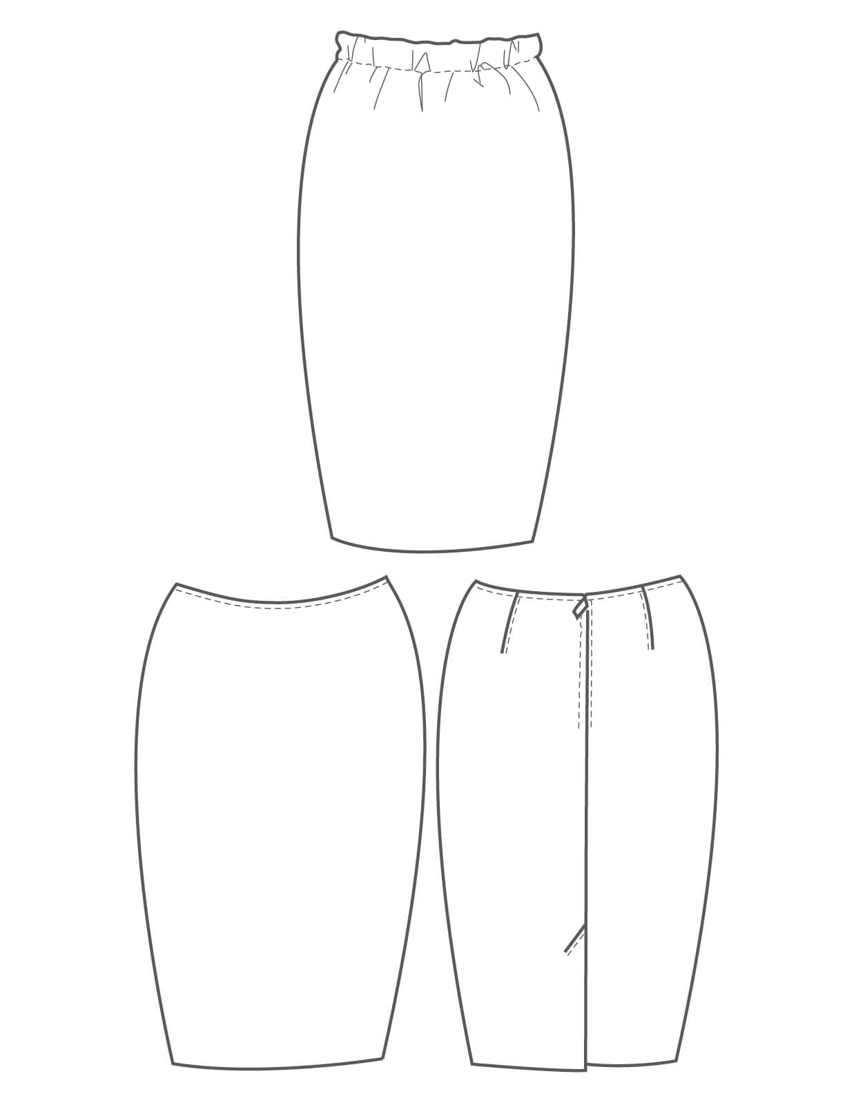 The Ultimate Pencil Skirt - PDF Pattern - The Makers Atelier - Simplifi Fabric