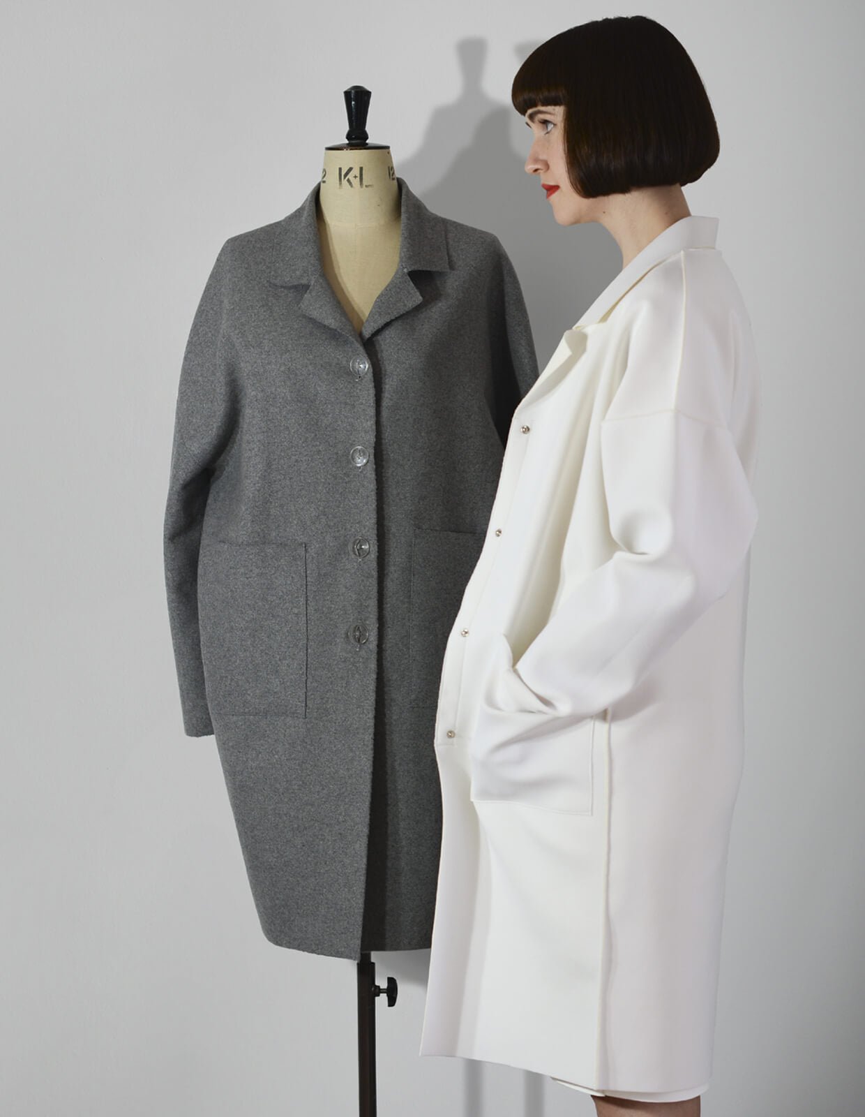 The Unlined Raw Edge Coat - PDF Pattern - The Makers Atelier - Simplifi Fabric