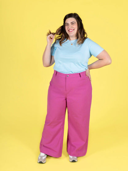 Thea Trousers Pattern - Tilly And The Buttons - Simplifi Fabric