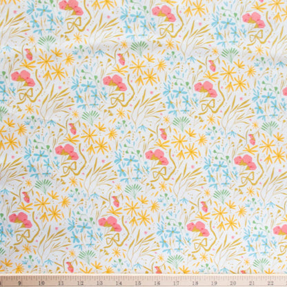 Tossed Bouquet - Wild Fronds Market by Kate Capone - Birch Fabrics - Poplin - Simplifi Fabric