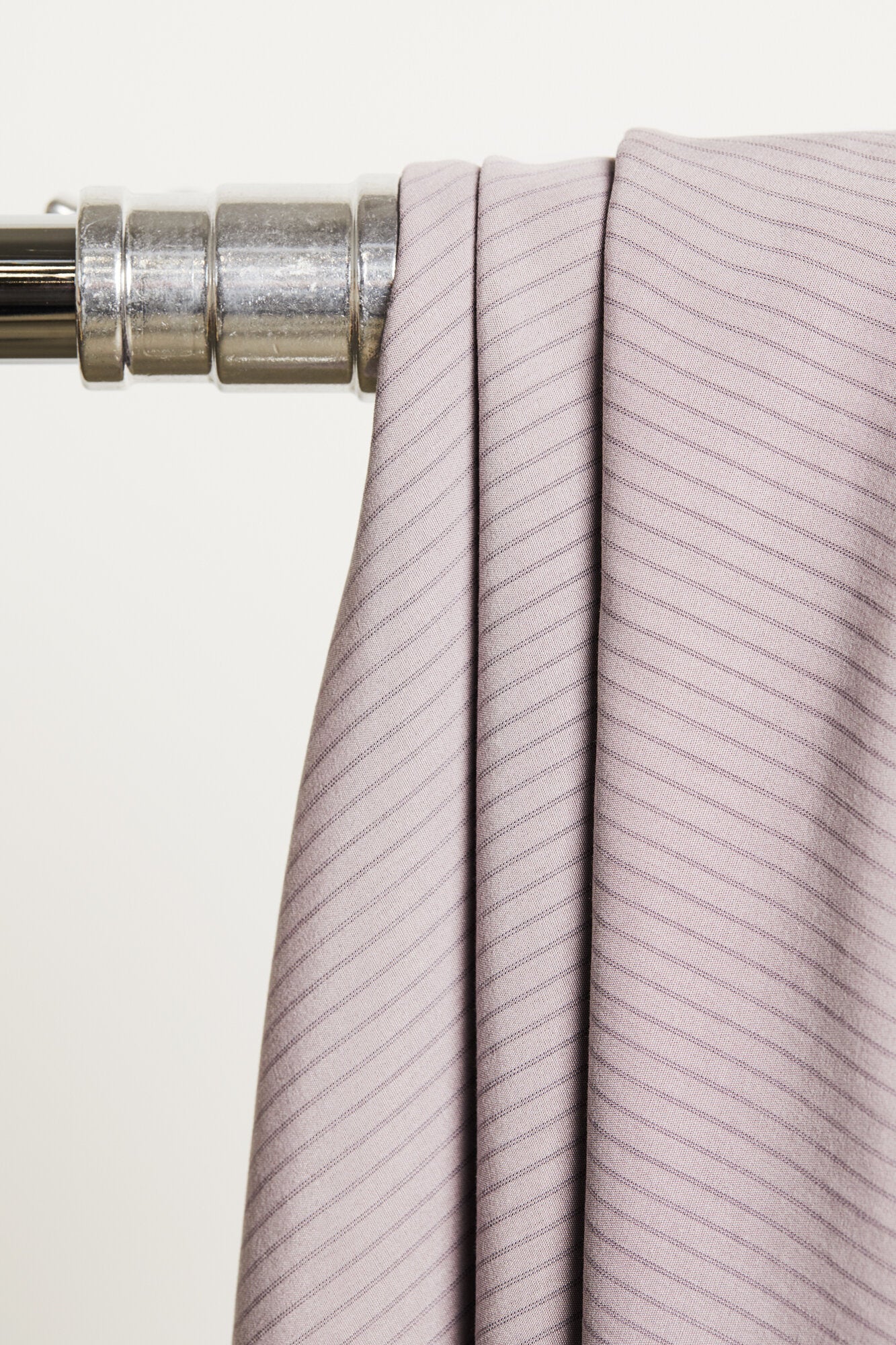 Two - Tone Slim Stripe TENCEL™ Lyocell - OEKO - TEX® - MeetMILK - Purple Haze - Simplifi Fabric