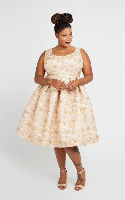 Upton Dress Paper Pattern - Cashmerette - Simplifi Fabric