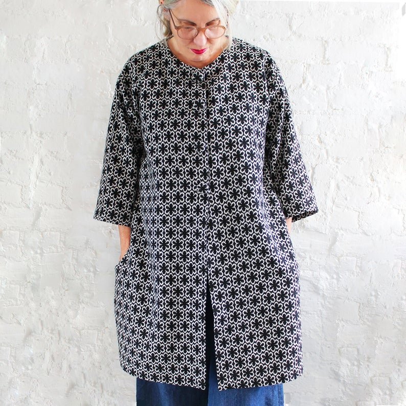 Ursula Coatigan Pattern - SewGirl UK - Simplifi Fabric