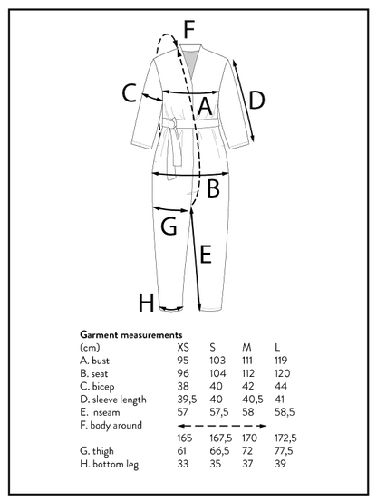 V - Neck Jumpsuit Pattern - The Assembly Line - Simplifi Fabric