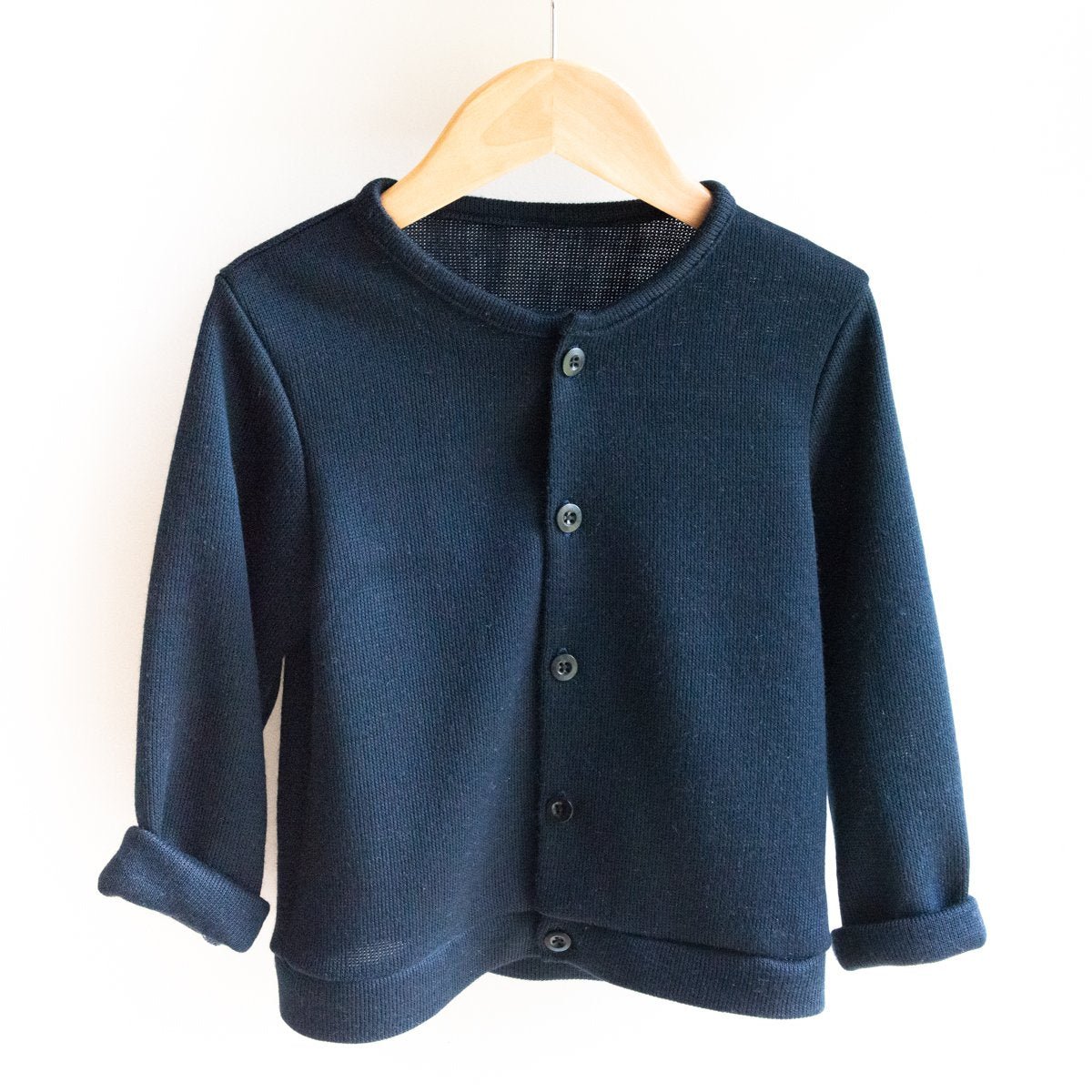 Vic Cardigan Sewing Pattern - Unisex 3/12Y - Ikatee - Simplifi Fabric