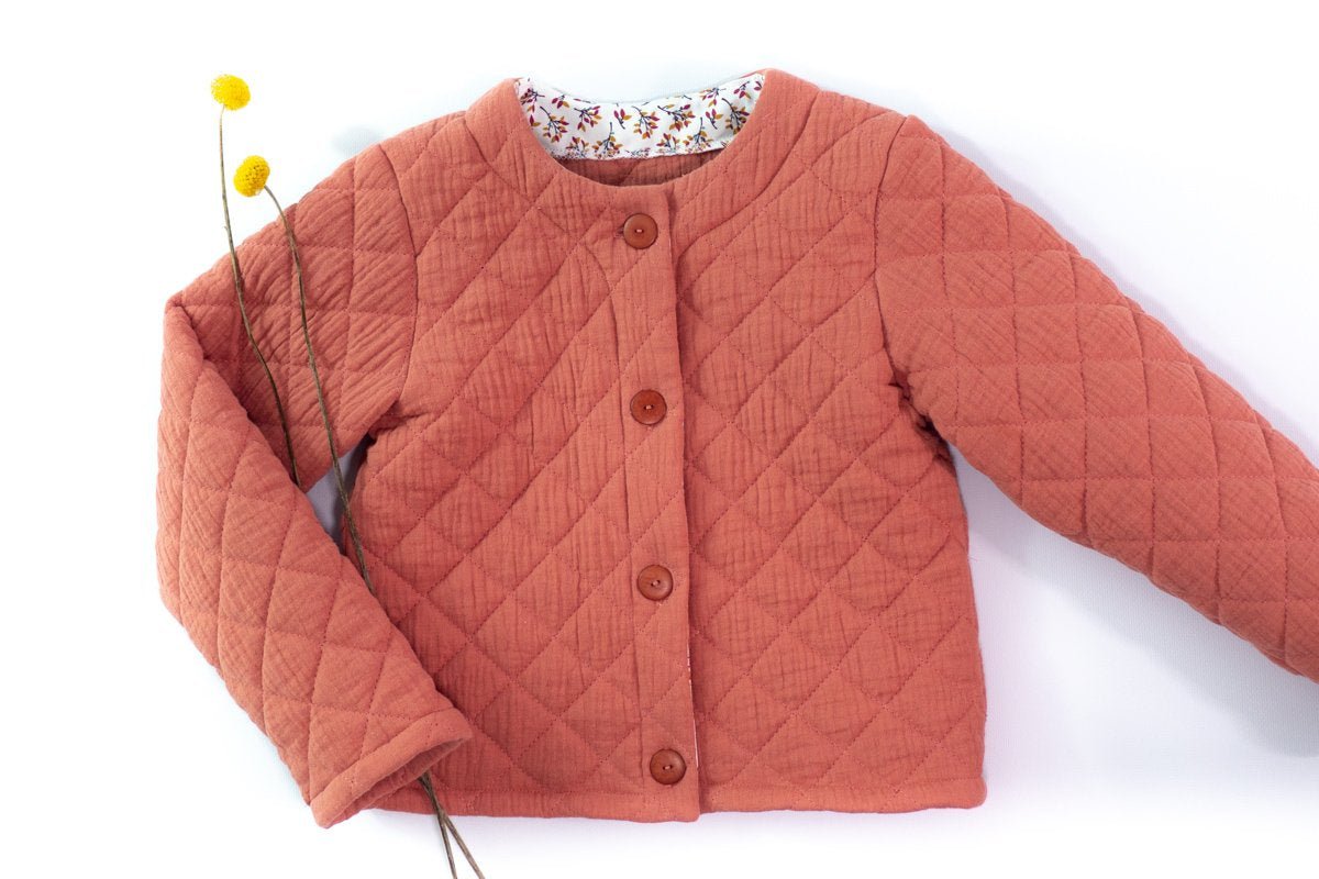 Vic Cardigan Sewing Pattern - Unisex 3/12Y - Ikatee - Simplifi Fabric