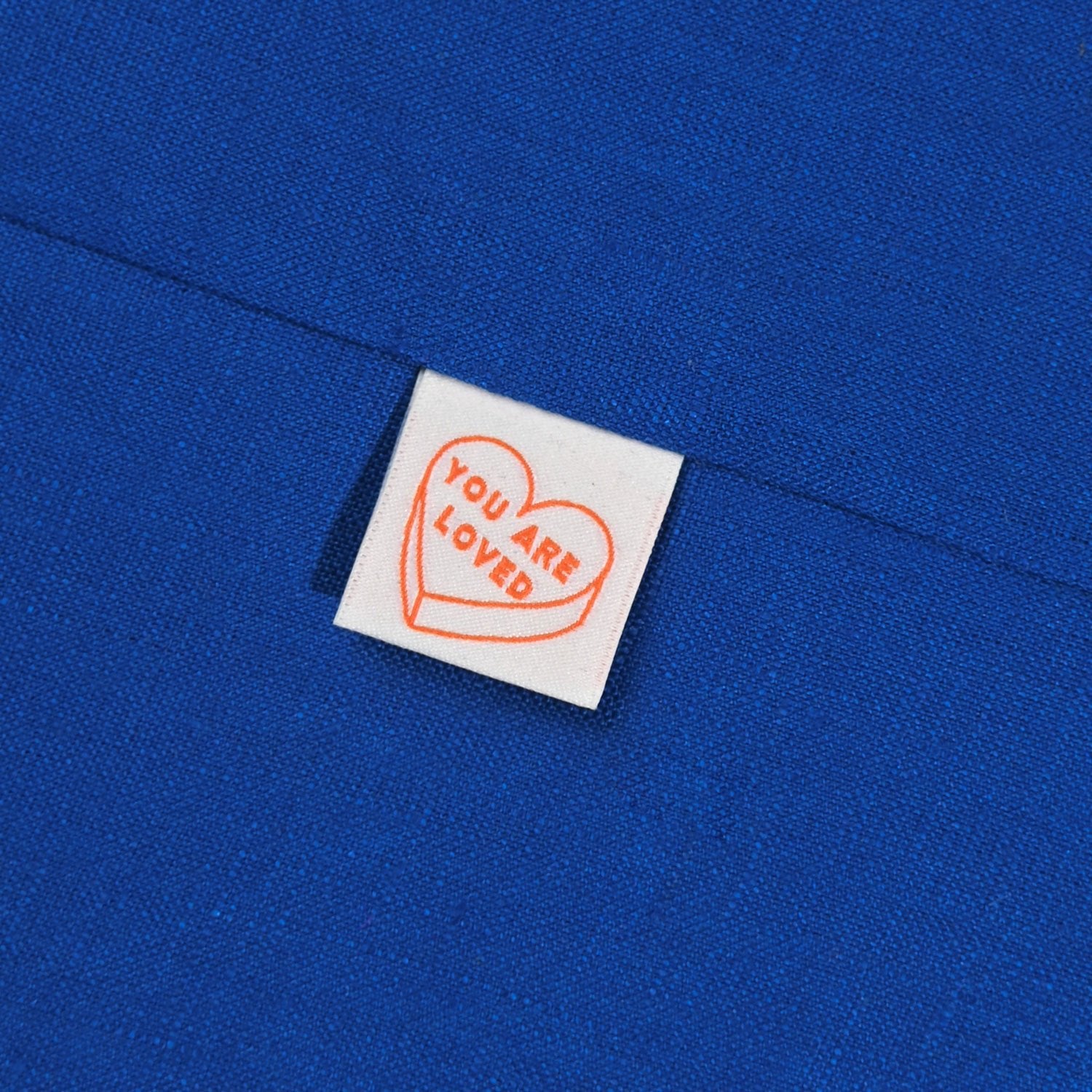 "YOU ARE LOVED" v.2 Woven Label Pack - Kylie And The Machine - Simplifi Fabric