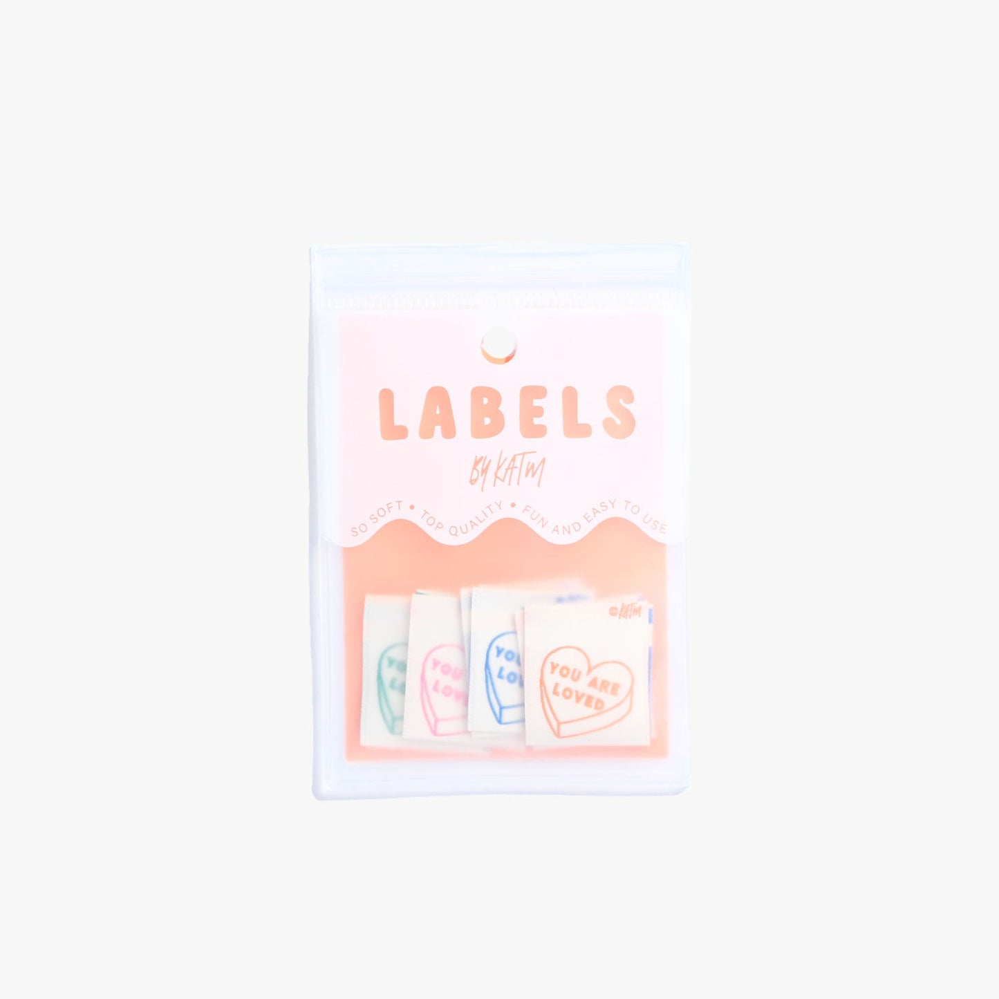 "YOU ARE LOVED" v.2 Woven Label Pack - Kylie And The Machine - Simplifi Fabric