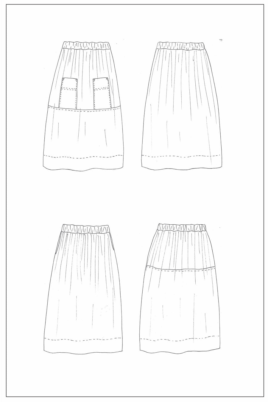 ZW Block Pant - Birgitta Helmersson - PDF Pattern - Simplifi Fabric