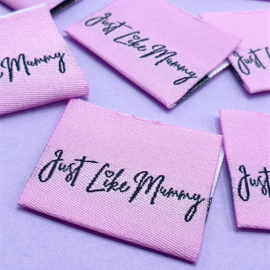 "JUST LIKE MOMMY" Woven Label Pack - Sew Anonymous