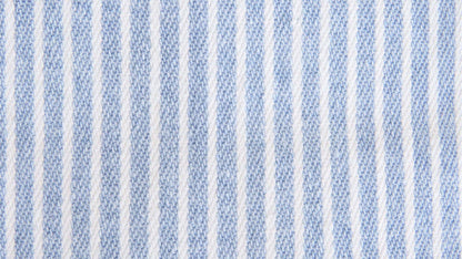 Striped Stretch Washed Denim - European Import - Light Jeans Blue 6