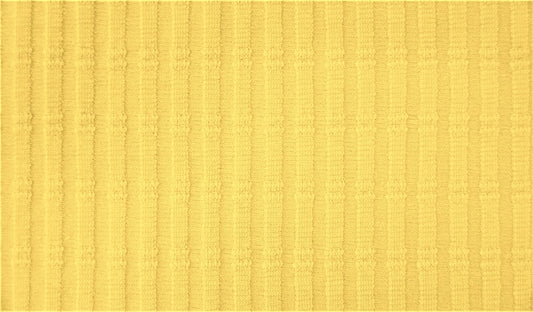 Striped Jacquard Cotton Jersey - European Import - Oeko-Tex® - Light Yellow
