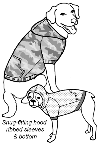Spot’s Hoodie Dog Sweatshirt Pattern - 560 - The Green Pepper Patterns