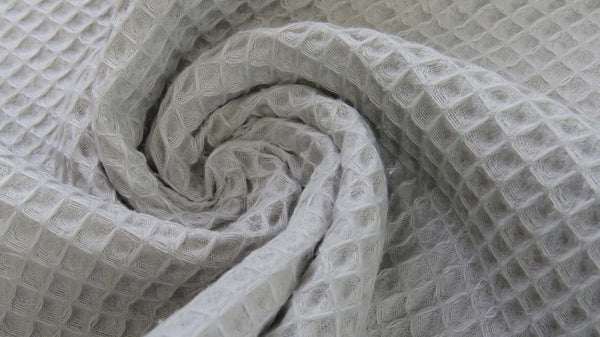 Black Cotton Waffle Thermal Fabric – Nature's Fabrics