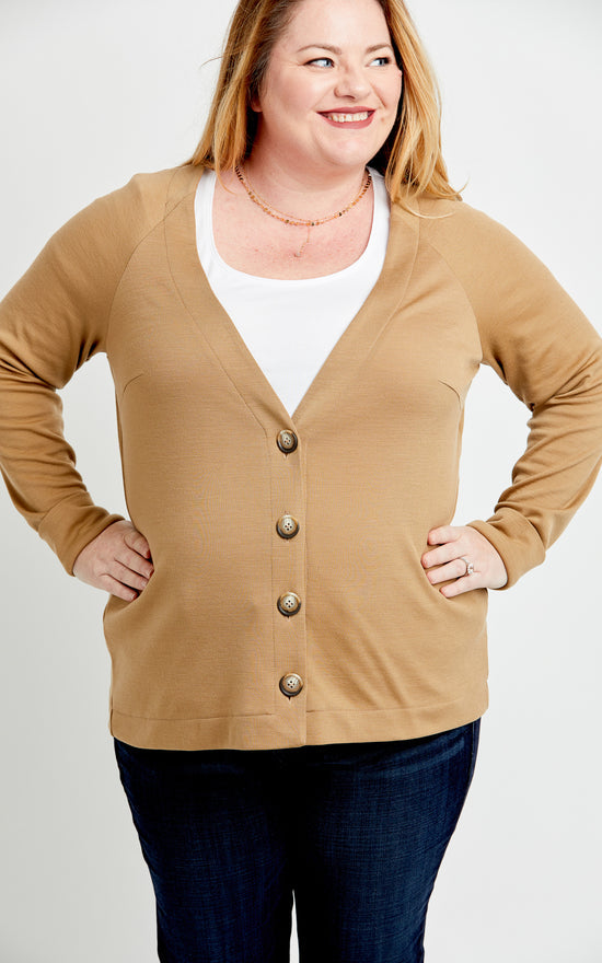 Fuller Cardigan Paper Pattern - Cashmerette