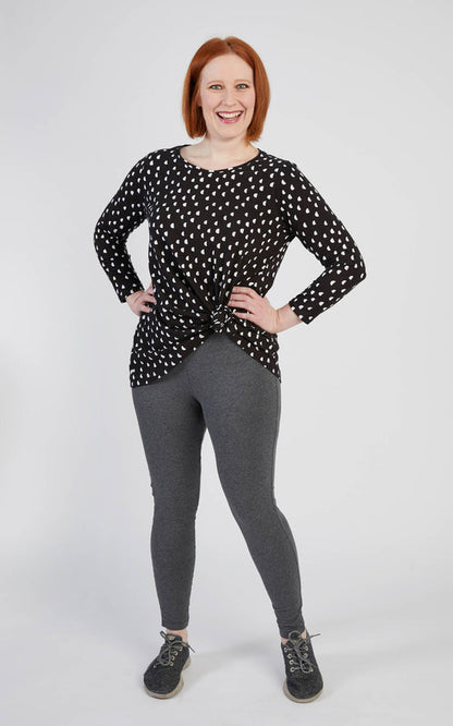 Belmont Legging & Yoga Pants Paper Pattern - Cashmerette