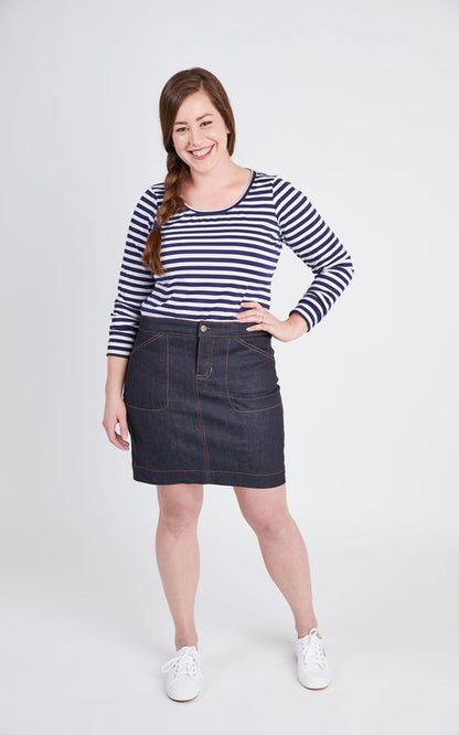 Ellis Skirt Paper Pattern - Cashmerette