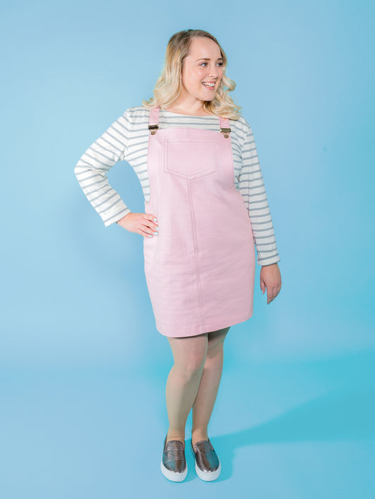 Cleo Dungaree Dress Pattern - Tilly And The Buttons