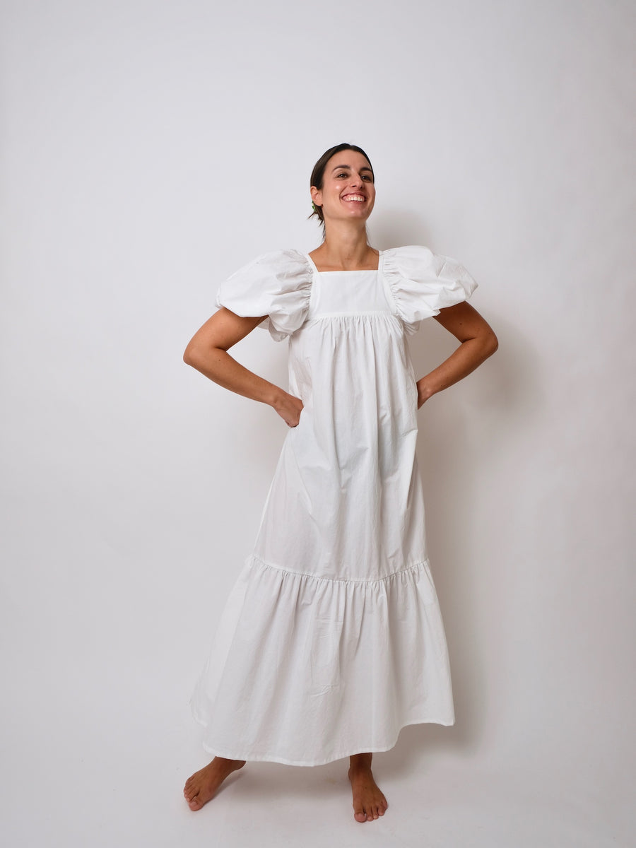 Tiered Dress Sewing Pattern PDF Sizes XS / S / M / L / XL 