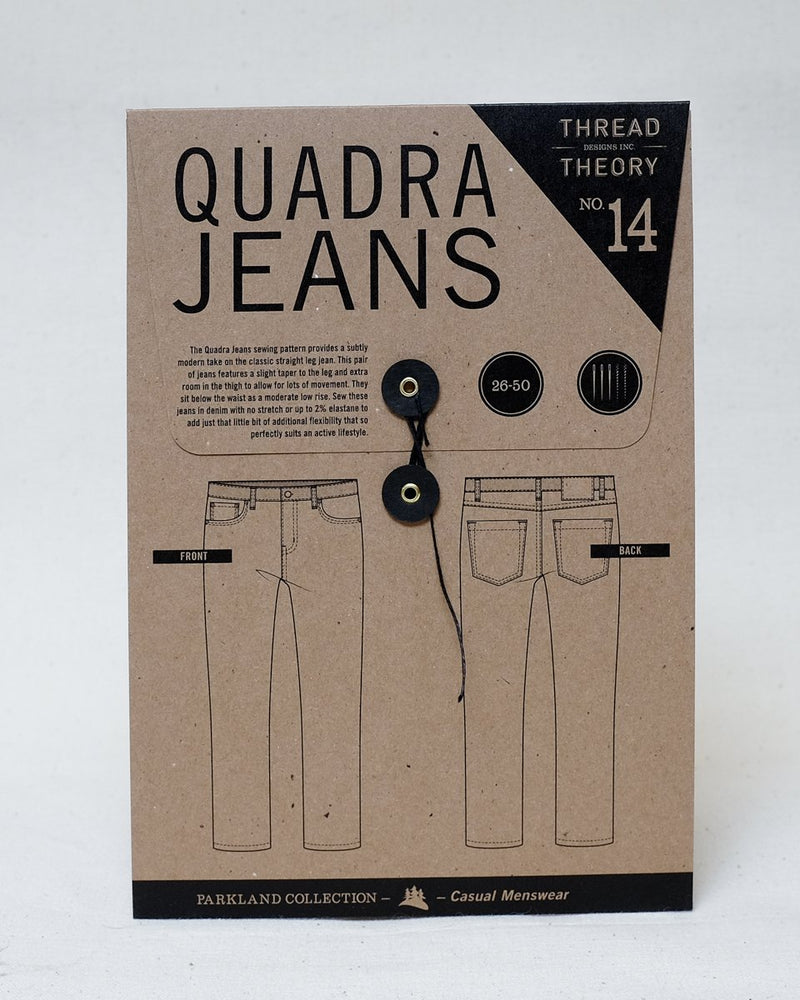Quadra Jeans Pattern - Thread Theory – Simplifi Fabric