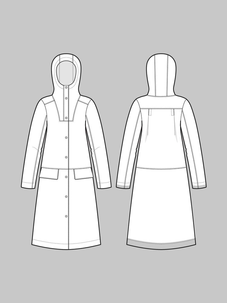 Hoodie Parka Pattern - The Assembly Line