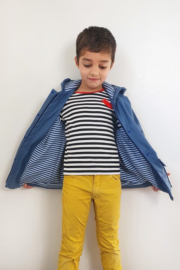 I am JACQUES (Mini / Kids) - Classic Raincoat Pattern -  I AM PATTERNS