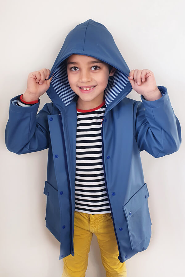 I am JACQUES (Mini / Kids) - Classic Raincoat Pattern -  I AM PATTERNS