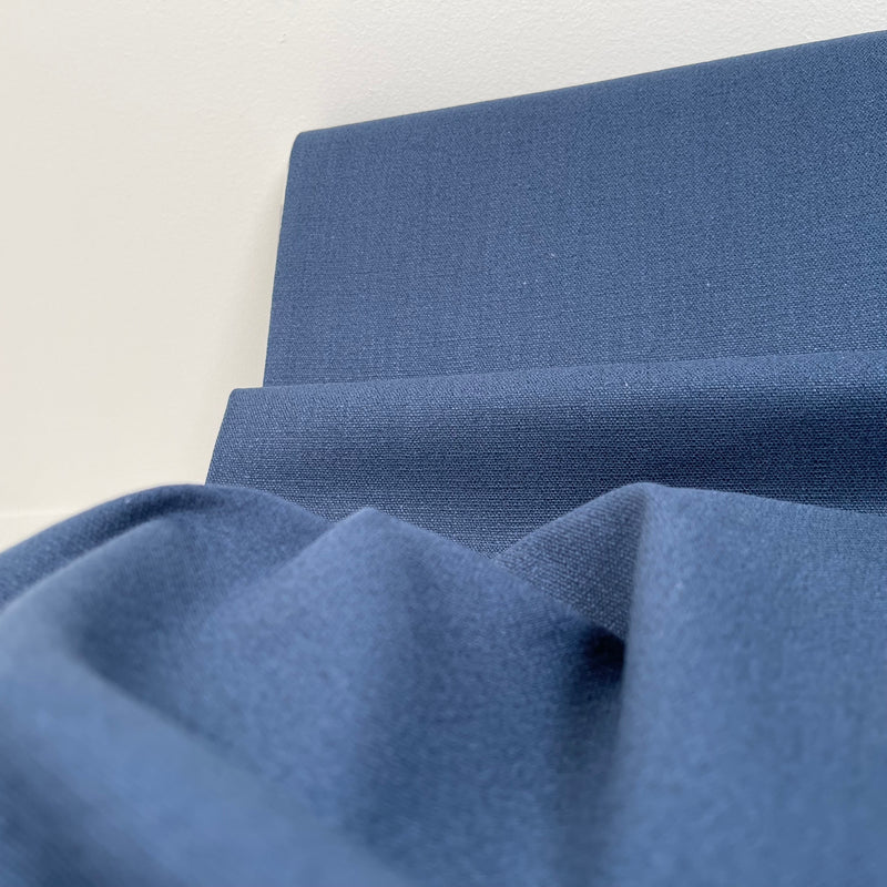 Stretch Linen - European Import - Oeko-Tex® - Navy – Simplifi Fabric