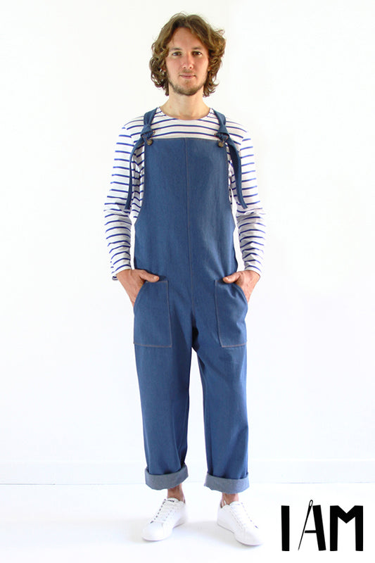 I am COLIBRI (Mens) - Classic Overalls Pattern -  I AM PATTERNS