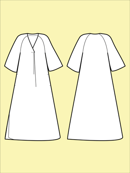 Kaftan Dress Pattern - The Assembly Line